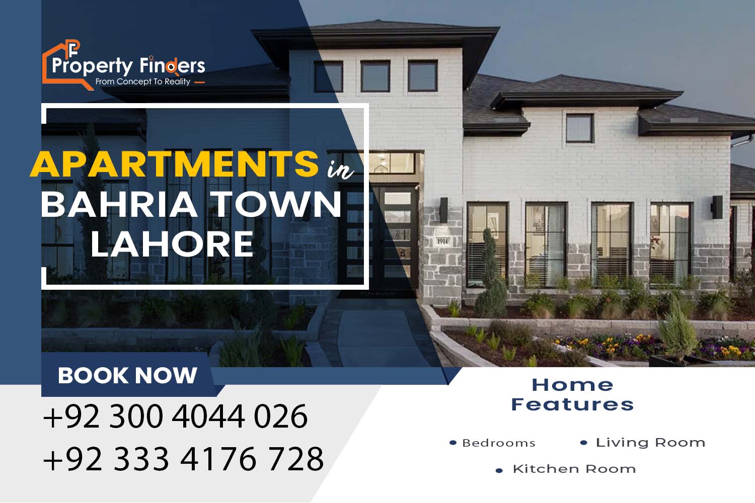 Apartments in bahria town lahore-property finders