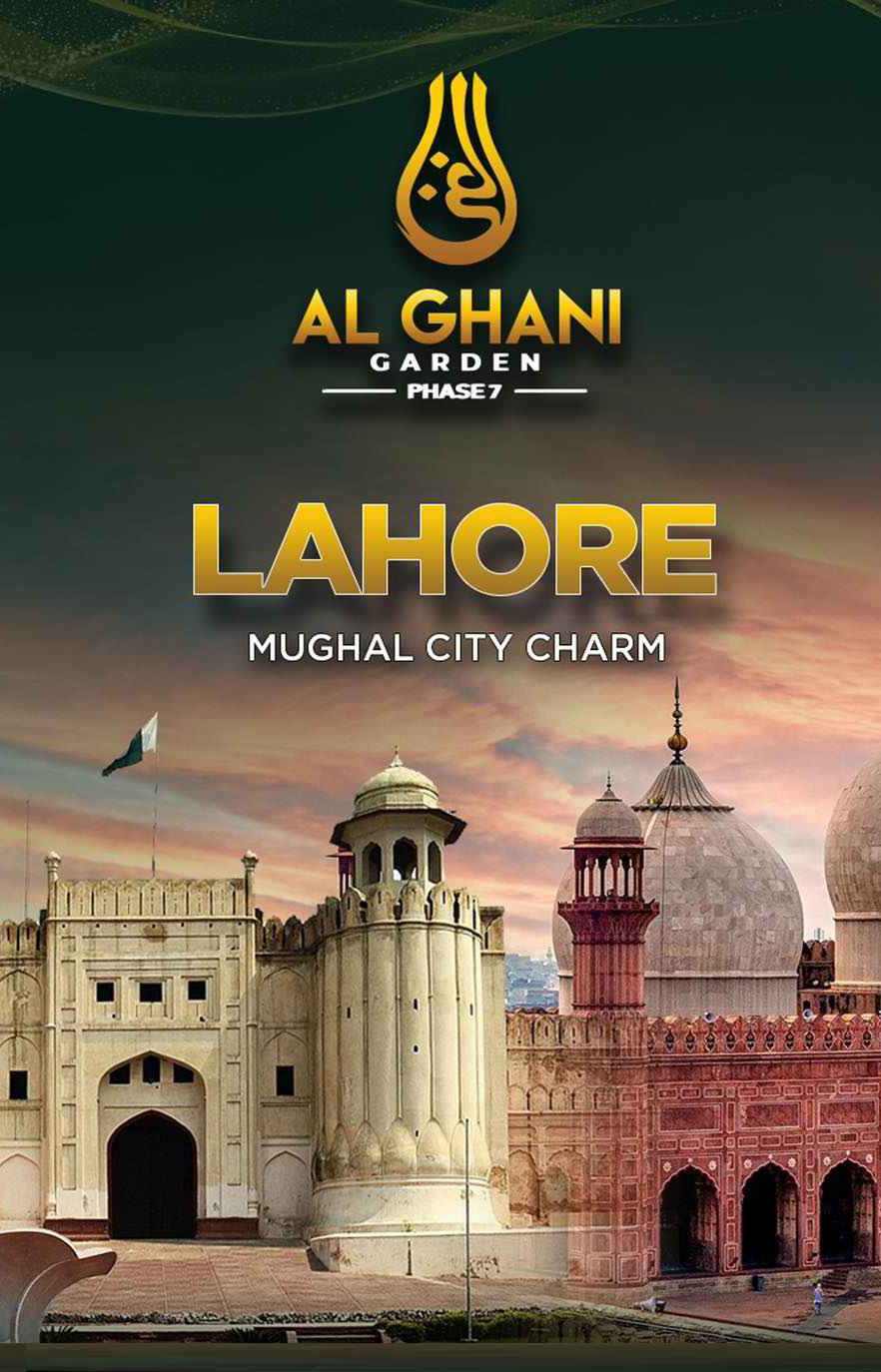 Al Ghani Garden Phase 7 Best Investment Opportunity in Lahore
